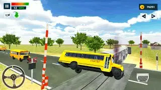 Audi TT and Bus Driving - Green Rope Hero Vegas City #11 - Android Simulator