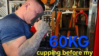 Cupping 60KG | 2 Weeks Before Match vs Elliot Eccles | Armwrestling Power Training