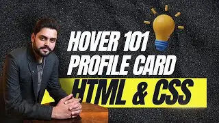 HTML & CSS Magic: Create This Card Hover Effect Now!