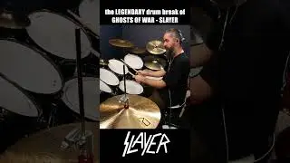 LEARN THE DRUM BREAK OF &ldquo;GHOSTS OF WAR&rdquo; by Slayer - DAVE LOMBARDO
