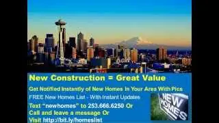 New Homes King County WA | FREE New Homes List Text 