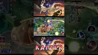 KAIZER HONOR OF KINGS (HOK) PRO GAMEPLAY 🔥 #kaizer #honorofkings #hok #hokstudio #hokcreator