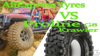 AliExpress Crawler Tyres VS Proline G8 Krawler