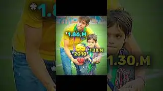 Kak&aacute; X Luca X 2010 X 2025 X F&eacute;lix X Their Height☠️💀 #shorts #viral #trending #short #funny #football