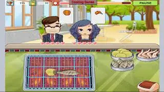 Cooking Games/ HOT BBQ PARTY - new employees, food cooking games