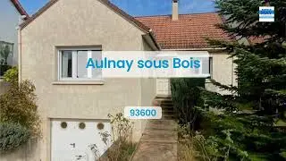 Maison familiale avec sous-sol complet &agrave; vendre &ndash; Aulnay-sous-Bois (93600) - Agence May