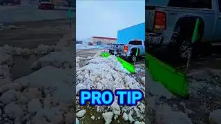 🚨 I can plow these semi bays in half the time it used to take me using this 16-foot TopGun 💪🏻