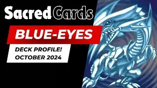 YU-GI-OH! BLUE-EYES WHITE DRAGON! DECK PROFILE! OCTOBER 2024!