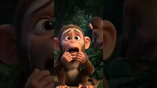Sad Monkey Story: Drinking Beer and Crying | 3D Cartoon Animation