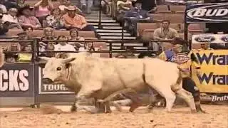 Willis Trosclair vs Bad To The Bone - 05 PBR Finals (85.5 pts)
