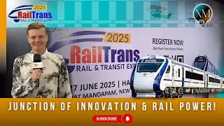 Rail Trans Expo 2025| Powering India's Railway Evolution at Pragati Maidan | #xmtvlive #exhibition
