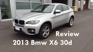 2012 Bmw X6 xDrive 30d review and test drive - Recensione e prova su strada Bmw X6 xDrive 30d