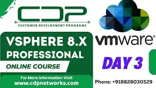 VMware vSphere 8.0 Training | Day 3 | Building Rack on ESXi & Deploying vCenter Server | Part - 1