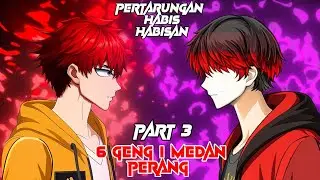 LEON VS DIKA!!!!!! 6 GENG 1 MEDAN PERANG PART 3 - ANIMASI FIGHT SERIES 