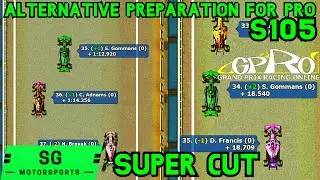 Alternative Preparation for Pro - GPRO S105 Super Cut