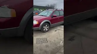 Ford Freestyle? More like Threestyle ! Why did we get so many of these today at Auto Parts City