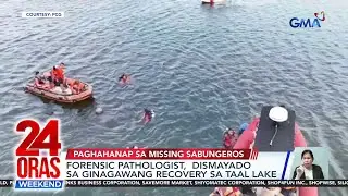 Underwater video ng pagsisid sa Taal Lake para hanapin ang mga nawawalang... | 24 Oras Weekend