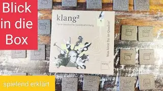 Klang Quadrat - Blick in die Box - spielend erkl&auml;rt - Klang Memory - Unterrichtsmaterial