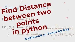 Find Distance between two points