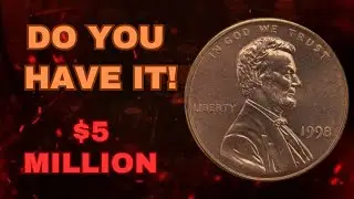 1998 Lincoln Penny Worth Millions? Most Searchable and Valuable One Cent USA Coin!