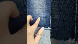 How to distinguish different denim fabrics twill/mesh/jaquard/dobby#denim #fabric#womensfashion
