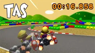 [MK7 TAS] SNES Mario Circuit 2 Flap - 16.858