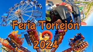 FERIA de Atracciones TORREJÓN de Ardoz 2024 (MADRID)