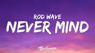 Rod Wave - Never Mind (Lyrics)