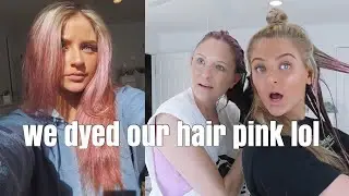 dying my hair PINK...// l'oreal colorista