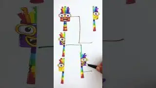 Sprunki OC Seven Numberblocks Phase 2 connect pazzles #sprunki #sprunkiincredibox#phase2 #shorts