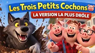 Les Trois Petits Cochons 🐷 | La Version la Plus Dr&ocirc;le