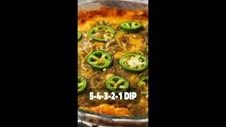 The 5-4-3-2-1 Dip Perfect for Game-Day!