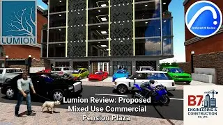 Lumion Review: Proposed Mixed Use Commercial Pension Plaza | #archicad | #lumion | #revit | #kigali