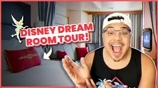 Disney Dream Stateroom Tour 2022 - Deluxe Family Ocean View with Extended Verandah - Vlog 8