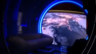 Spaceship Ambience ASMR with White Noise Sound 8 hours Sleeping