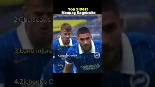 Top 5 Best Maupays Raigebaits #football#shorts#funny#maupay