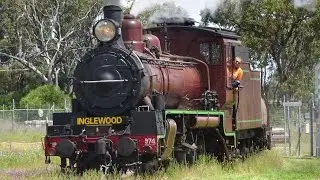 C17 974 - SDSR Steam Train to Inglewood - 15/10/2016 - Part 1 of 2