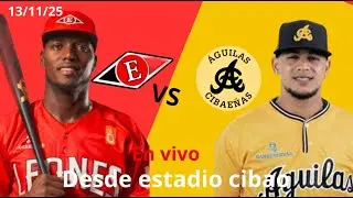 DESDE  ESTADIO CIBAO ESCOGIDO VS AGUILAS