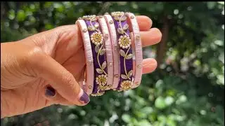 Tutorial Video #bangales #silkbangles #tutorials #banglesmaking #customised&nbsp;#bridalbangles