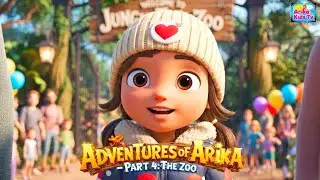 Adventures of Arika &ndash; Part 4 | The Zoo | Kids Fun Zoo Adventure | Arika Kids TV 