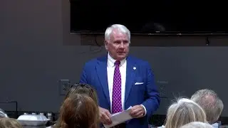 Ga. House Speaker Jon Burns visits Evans for Faith and Flag event