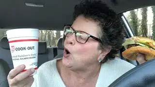 HOW IS COOK-OUT&rsquo;S EGG NOG SHAKE & Hamburgers? -Review