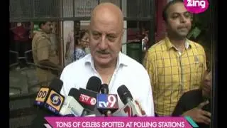 Bollywood celebs cast their vote