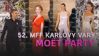 Moët Party na 52. MFF Karlovy Vary - Červený koberec, Příchody, Celebrity