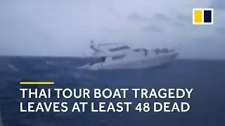 Thai tour boat tragedy leaves at least 48 dead