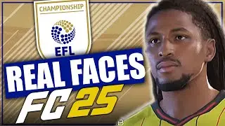FC 25 ⚽ EFL Championship | REAL FACES & Ratings