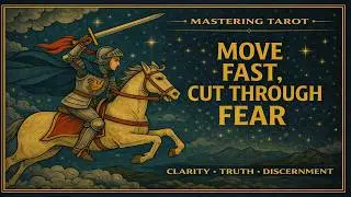 Knight of Swords: Unstoppable Truth in Motion #mrcosmic #tarotdeepdive