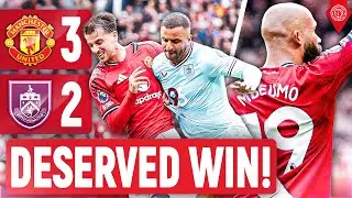 HUGE THREE POINTS! Man United 3-2 Burnley | LIVE Match Review