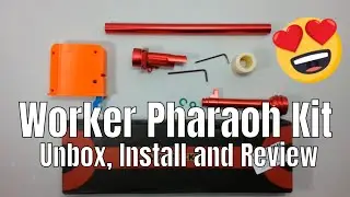 Распаковка, установка и обзор комплекта Nerf Ultra Pharaoh Worker Half Dart
