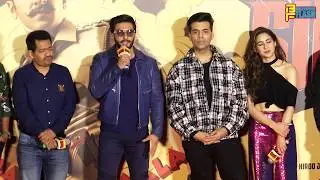 Ranveer Singh FUNNY Reaction On Deepika's Pregnancy - Simmba Trailer Launch